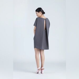 Kaarem • Grey Angle Dolman Elegant Gray Women's Dress